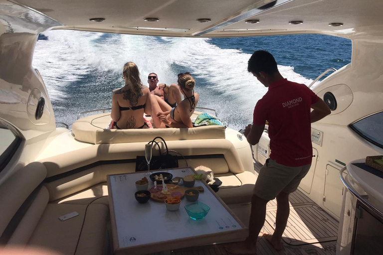 Vilamoura: Custom Private Yacht Cruise with Drinks & Bites Full-Day Cruise