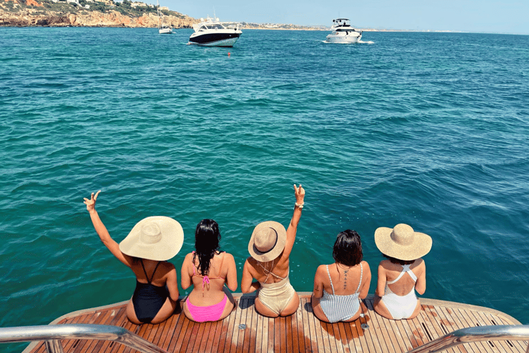Vilamoura: Custom Private Yacht Cruise with Drinks & Bites Full-Day Cruise