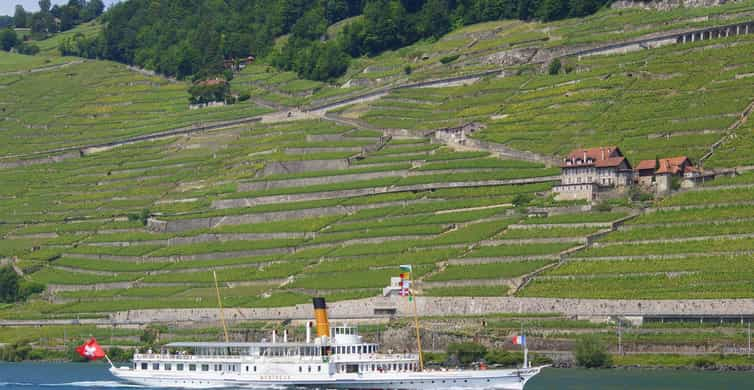 Lausanne: 2-stündige Genfersee-Kreuzfahrt entlang der Lavaux-Weinberge