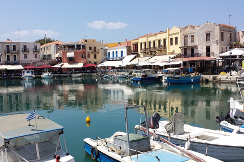 Crète : excursion d'une journée à Réthymnon, La Canée et le lac de KournasPrise en charge à Héraklion, Ammoudara