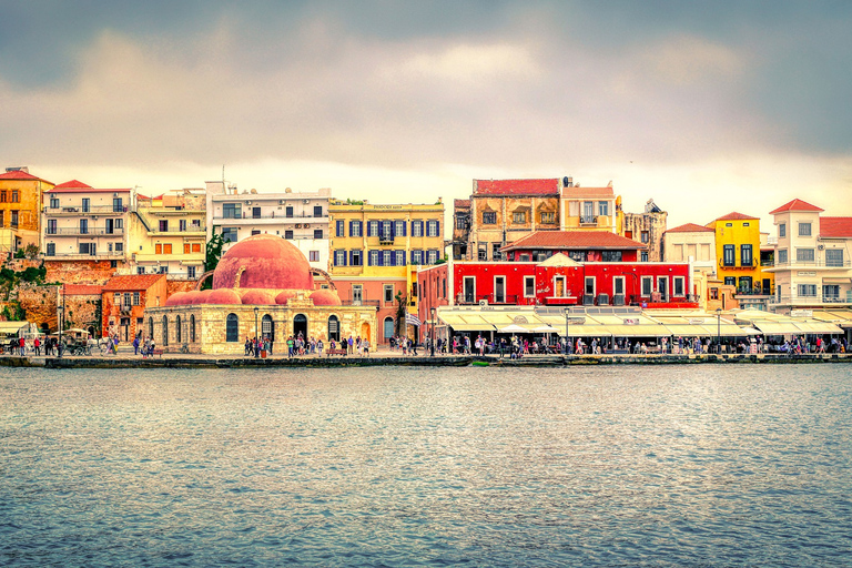 Creta: Viagem de um dia a Retimno, Chania e Lago KournasRecolha de Heraklion, Ammoudara