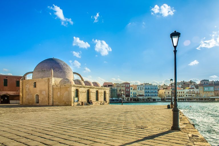 Crète : excursion d'une journée à Réthymnon, La Canée et le lac de KournasPrise en charge à Héraklion, Ammoudara