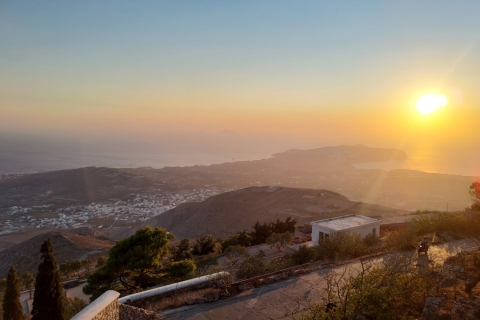 Santorini: Excursión Privada Romántica Guiada con Puesta de Sol y Cena