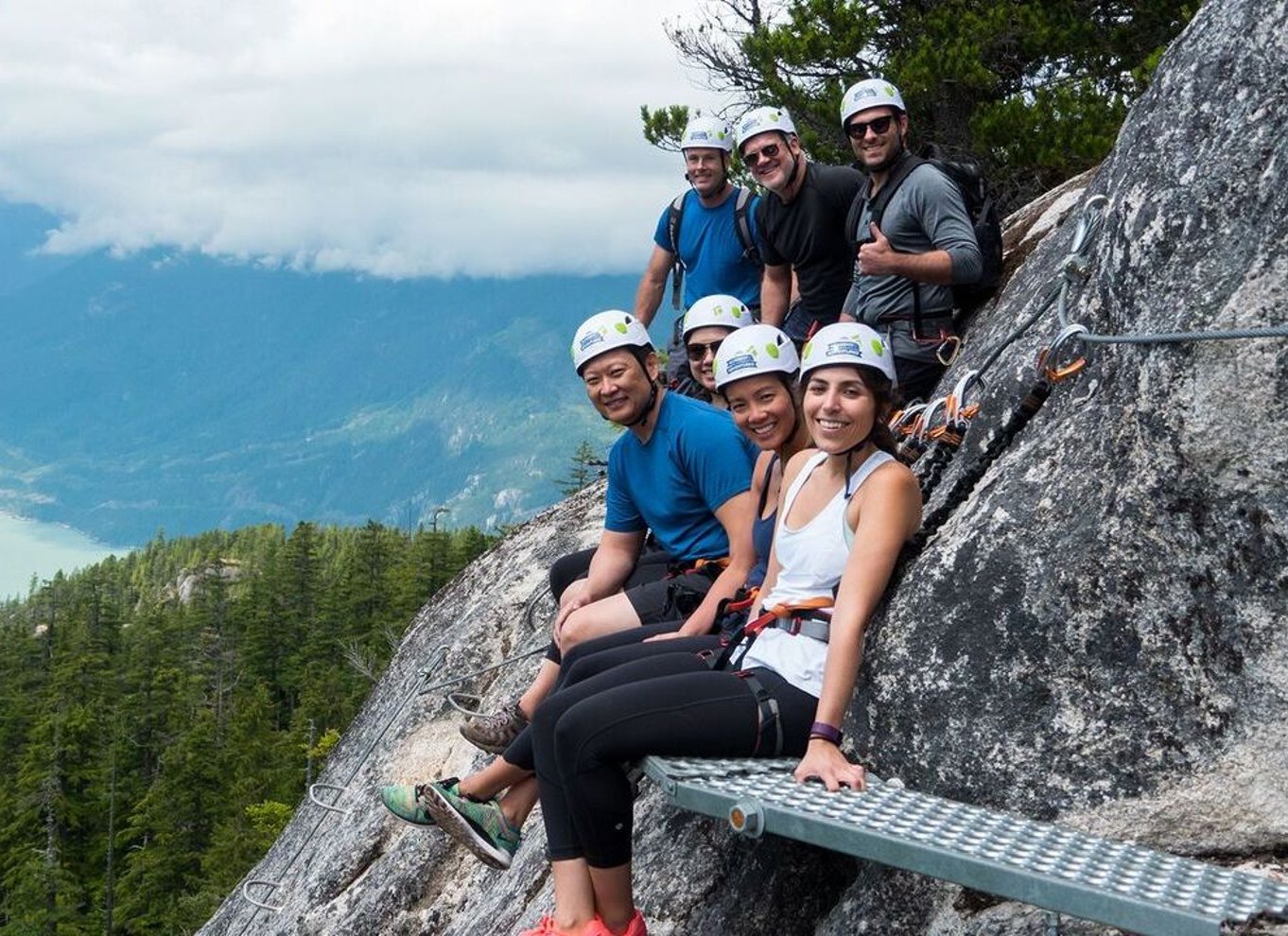 Squamish: Via Ferrata klatreeventyr