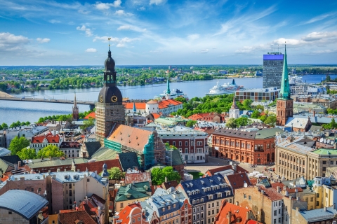 Van Vilnius: enkele reis privétransfer naar Riga