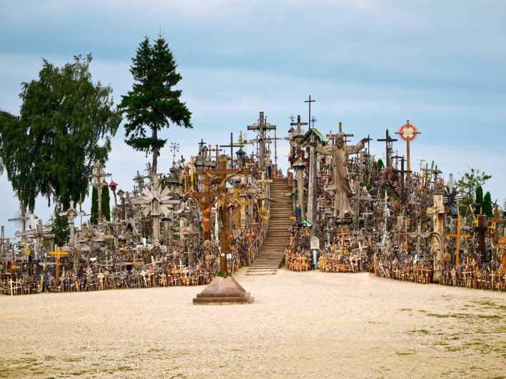 From Vilnius: Hill of Crosses & Rundale Palace to Riga