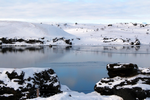 D'Akureyri: excursion d'une journée au lac Mývatn avec un guide local
