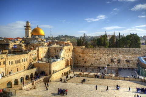 Jerusalem: Alt- und Neustadt Ganztägige Bustour mit Yad VashemAus Tel Aviv