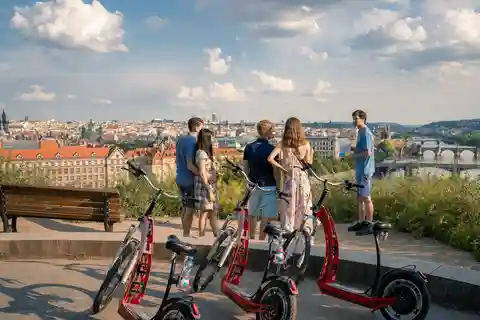 Small Group or Private E-Scooter Tour with Pickup