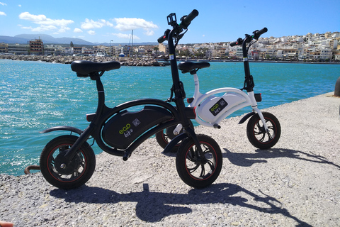 Heraklion: Passeio de Ecobike com degustação gastronômicaHeraklion: Degustação de alimentos em Ecobike