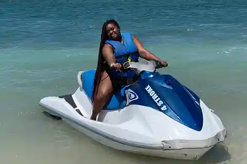 Montego Bay: jet ski e praia com transporte particular