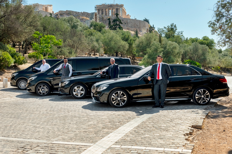 Athènes: visite de la ville et de l'Acropole avec voiture privée et chauffeurVisite sans guide agréé à l'Acropole