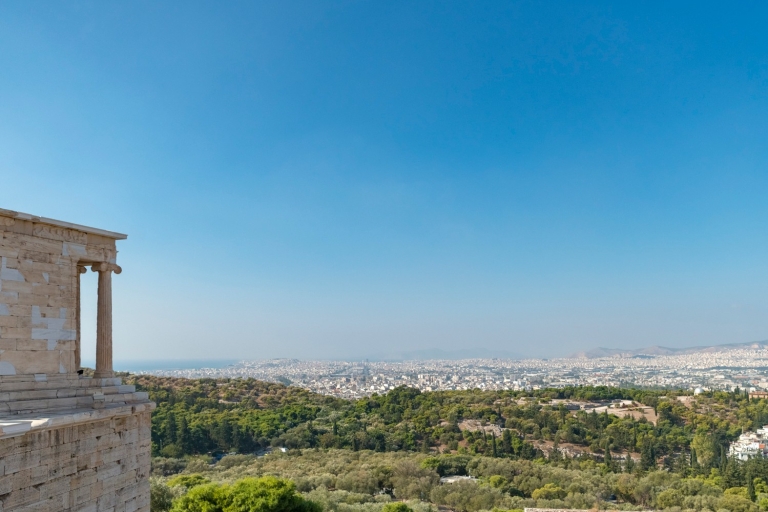 Ateny: City & Acropolis Tour z prywatnym samochodem i kierowcąWycieczka bez licencjonowanego przewodnika po Akropolu