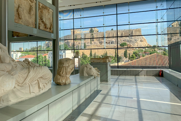 Athènes: visite de la ville et de l'Acropole avec voiture privée et chauffeurVisite sans guide agréé à l'Acropole