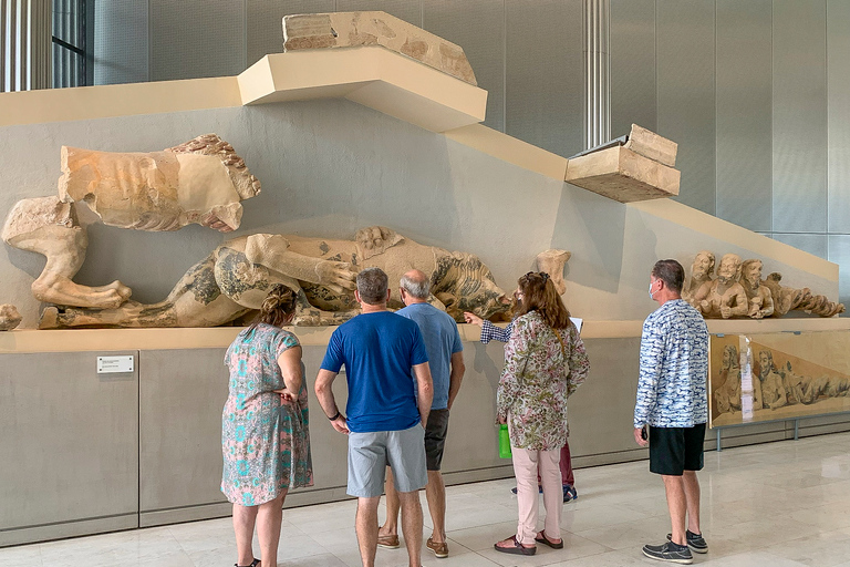 Athènes: visite de la ville et de l'Acropole avec voiture privée et chauffeurVisite sans guide agréé à l'Acropole