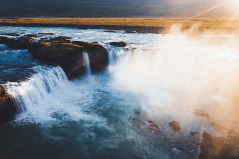 D'Akureyri: visite de la cascade de Goðafoss avec prise en charge à l'hôtel