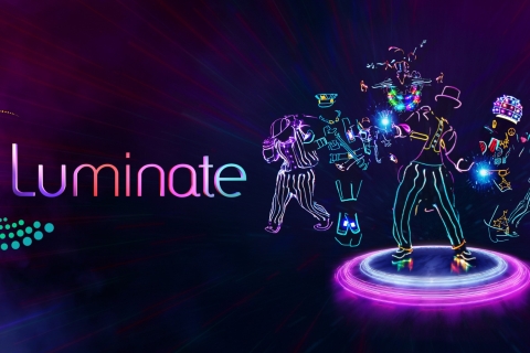 Las Vegas: iLuminate-show bij het STRAT-toegangsbewijsVIP-tafel