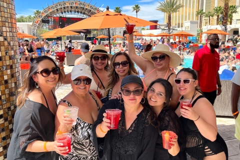 Las Vegas: tour de fiesta en la piscina sin colasOpción estándar