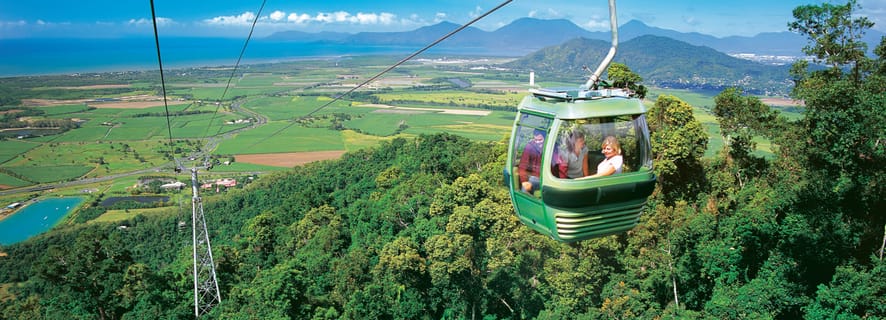 Port Douglas: Floresta do Patrimônio Mundial por Skyrail & Scenic Rail