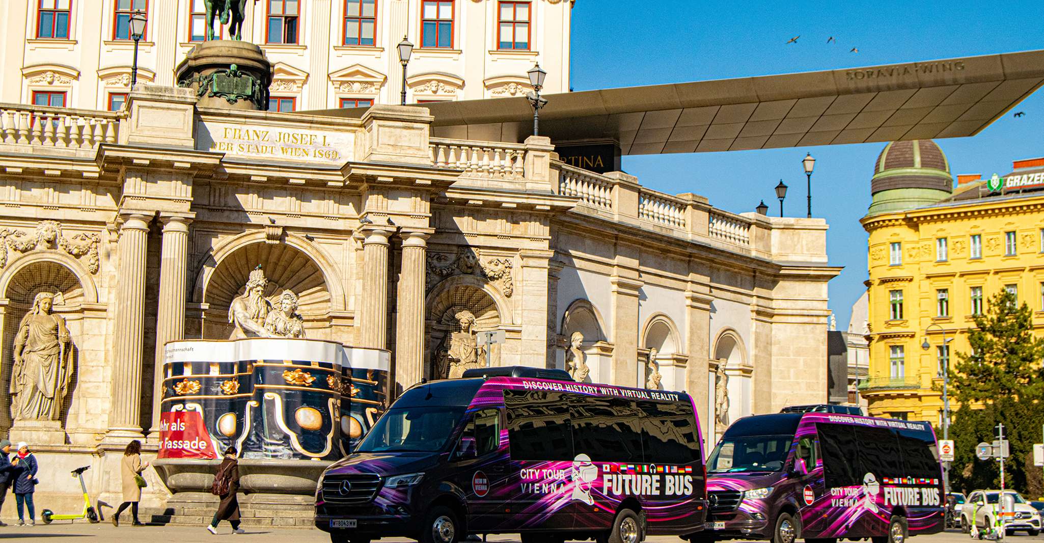 Wien, Bustour mit Virtual Reality Experience - Hizvo