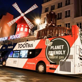 Paris : visite nocturne en bus avec audioguide