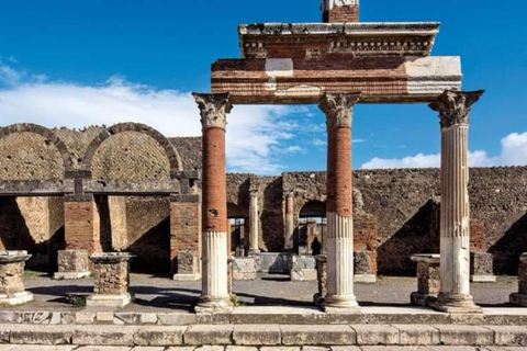 Desde Nápoles: excursión de un día a Pompeya, Ercolano y el Vesubio