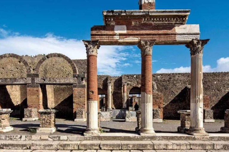 Desde Nápoles: excursión de un día a Pompeya, Ercolano y el Vesubio