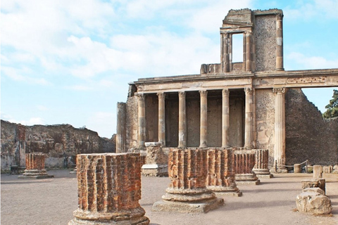 Desde Nápoles: excursión de un día a Pompeya, Ercolano y el Vesubio