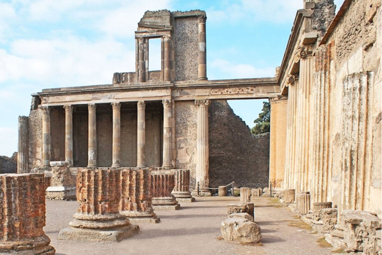 Desde Nápoles: excursión de un día a Pompeya, Ercolano y el Vesubio