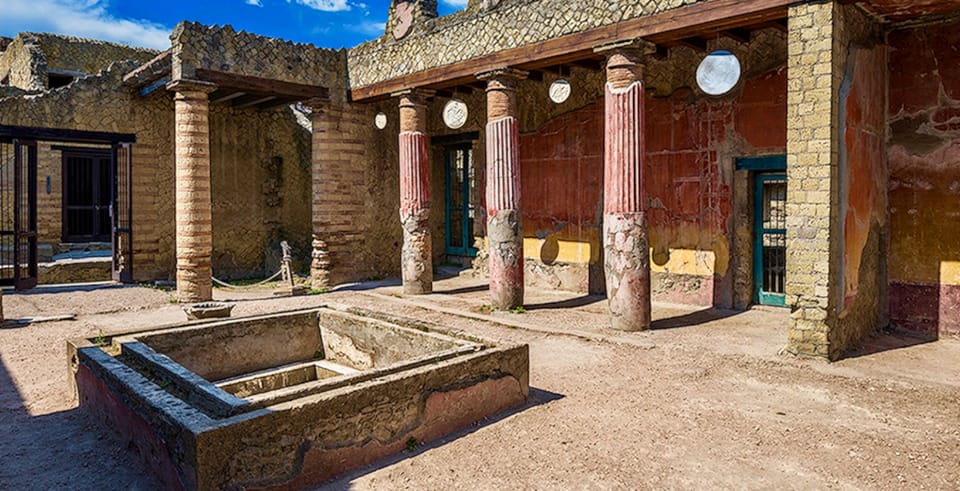 From Naples Pompeii Ercolano And Vesuvius Day Trip Getyourguide