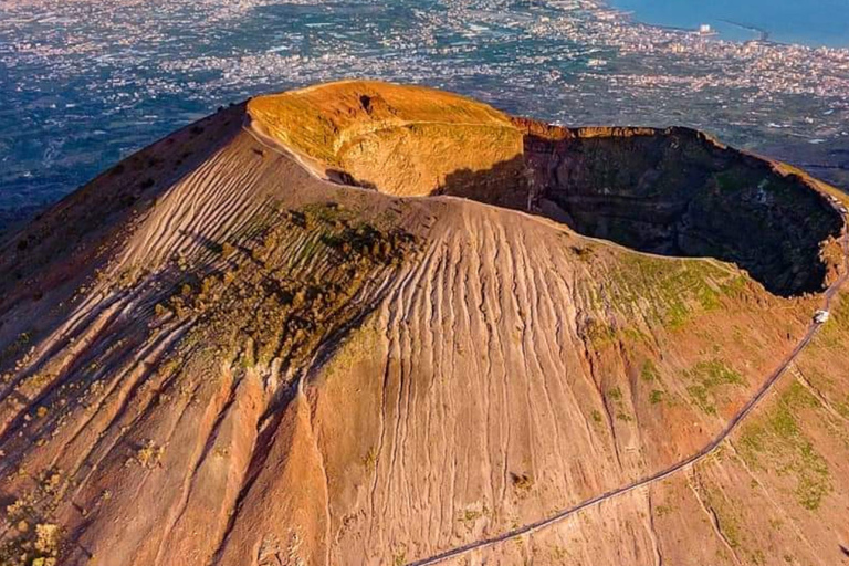 Desde Nápoles: excursión de un día a Pompeya, Ercolano y el Vesubio