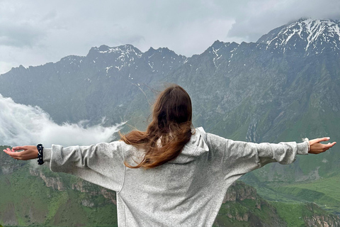 Kazbegi Guided Tour: Mountains & Military Highway