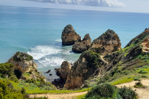 Lagos: visite de Ponta Da Piedade et de Lagos avec dégustation de vinLagos: visite guidée de Ponta Da Piedade et dégustation de vin