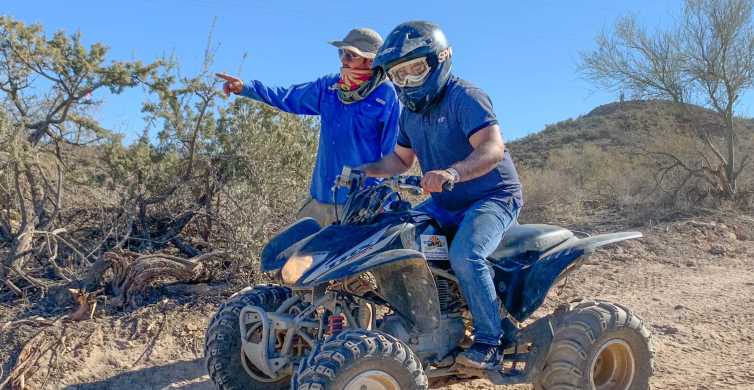 Din Phoenix: Deșertul Sonoran: instruire ghidată cu ATV-ul