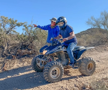 Desde Phoenix Entrenamiento guiado en ATV en el Desierto de Sonora