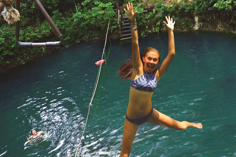 De Cancún ou de la Riviera Maya: excursion en ligne dans la jungle de SelvaticaVisite de groupe avec point de rencontre au parc Selvatica