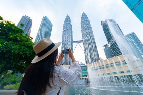 Tour panoramico di un'intera giornata a Kuala Lumpur con Batu Caves