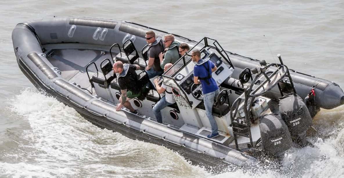 Afbeelding 7 van Den Haag: Scheveningen Strand RIB Speedboot Tour