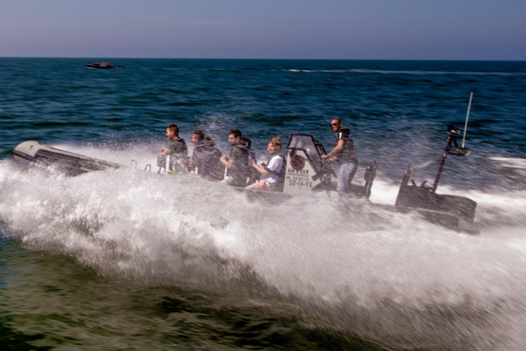 The Hague: Scheveningen Beach RIB Speedboat Tour Private Tour