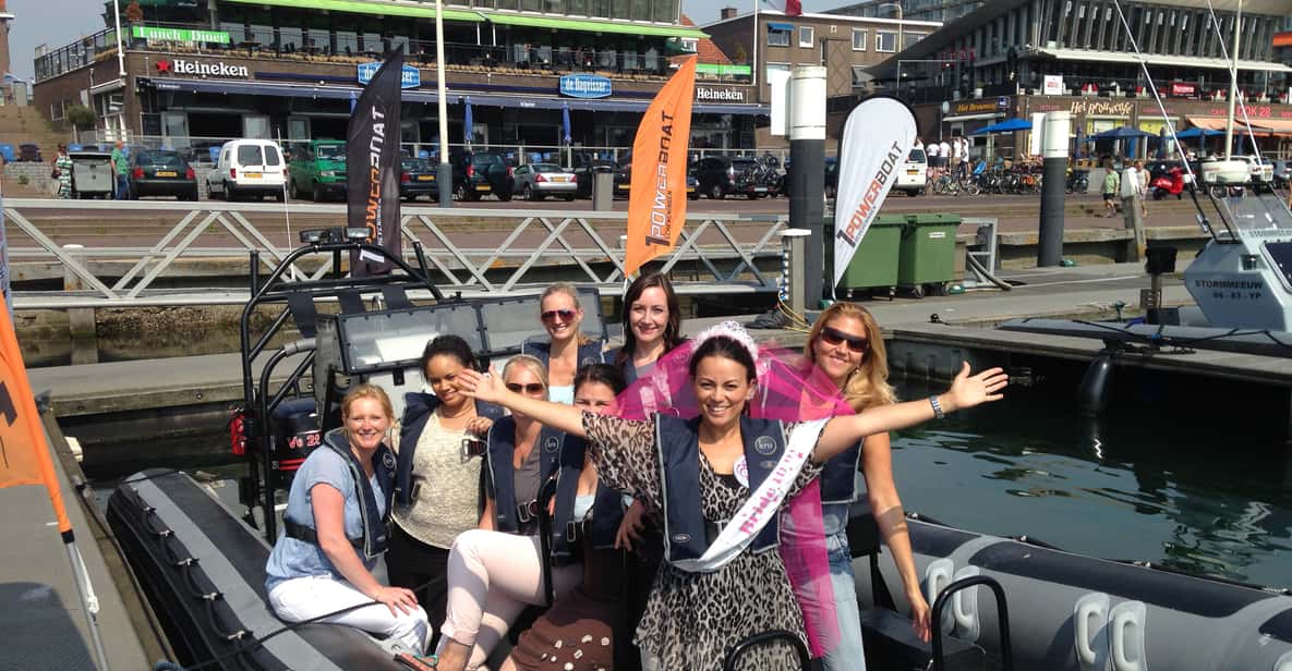 Afbeelding 9 van Den Haag: Scheveningen Strand RIB Speedboot Tour
