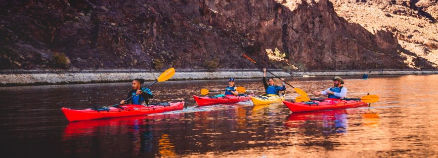 From Las Vegas: Guided Colorado River Kayak Tour