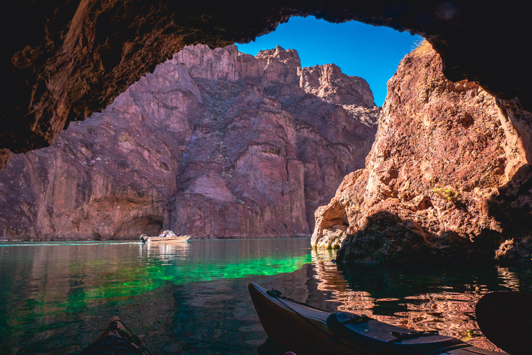 From Las Vegas: Guided Colorado River Kayak Tour From Las Vegas: Guided Emerald Caver Kayak Tour