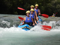 Radovljica, recorrido de rafting en el río Sava con mini balsa - Housity