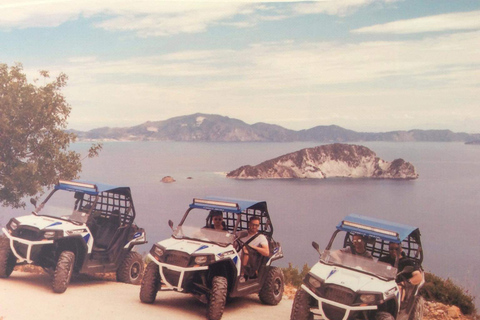 Laganas: Äventyr med terrängbuggy i Zakynthos med lunchLaganas: Off-Road Buggy Adventure på Zakynthos med lunch