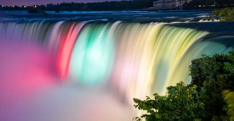 Niagara Falls, USA: Night Illumination Walking Tour | GetYourGuide