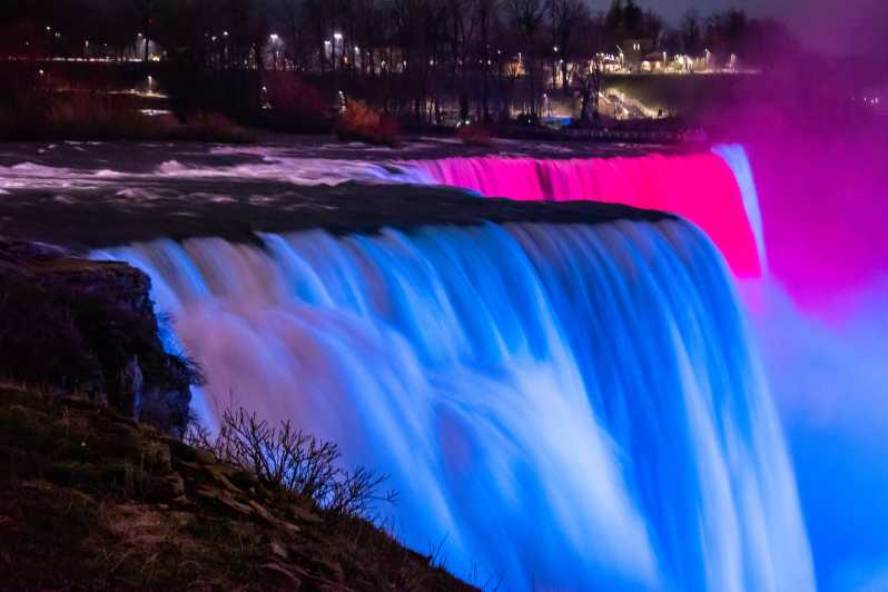 Niagara Falls, USA Night Illumination Walking Tour GetYourGuide