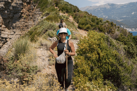 Budva: Kayak & Hike Experience on Sveti Nikola Island