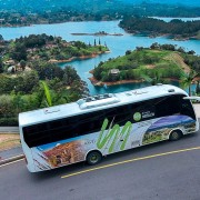 From Medellín: Guatape & El Peñol Rock Trip with Boat Tour