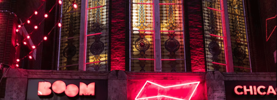 Amsterdam: Adgangsbillett til 'Boom Chicago' komedieteater
