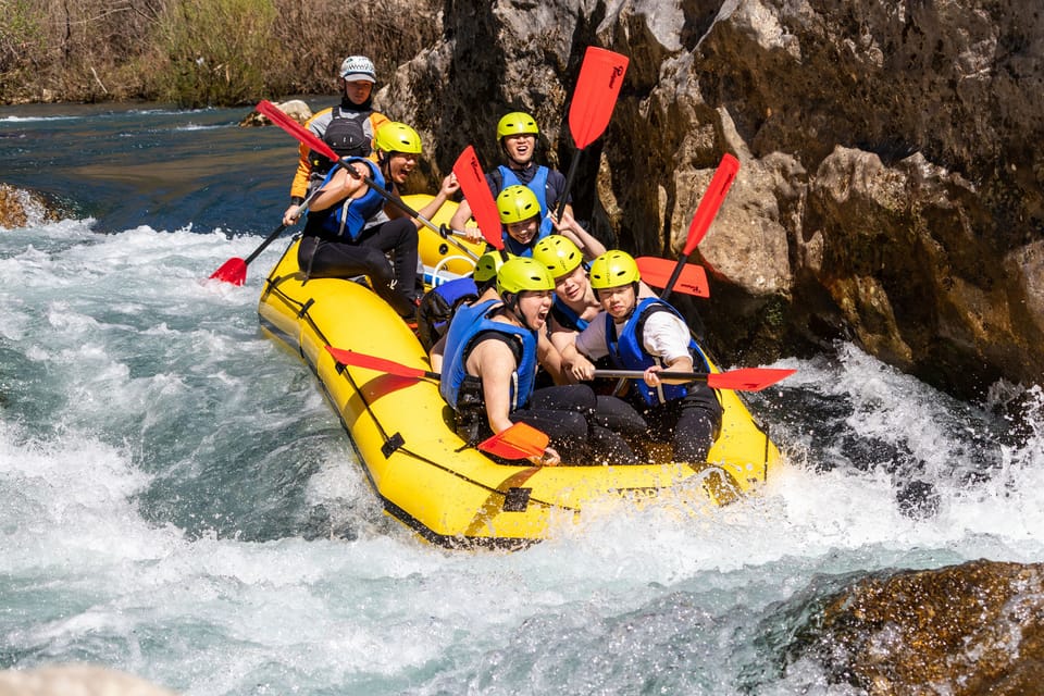 Split Cetina River Whitewater Raft Trip with Pickup Option GetYourGuide